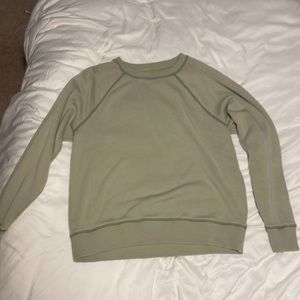 Green crewneck worn once from American eagle